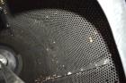 Used Coating Drum, Stainless Steel. Perforated drum approximate 23