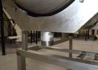 Used Coating Drum, Stainless Steel. Perforated drum approximate 23