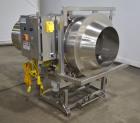 Used Spray Dynamics Soft Flight Coating Drum, Stainless Steel. Approximate 30