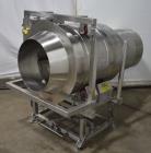 Used Spray Dynamics Soft Flight Coating Drum, Stainless Steel. Approximate 30