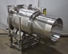 Used Spray Dynamics Soft Flight Coating Drum, Stainless Steel. Approximate 30