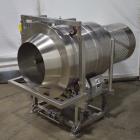 Used Spray Dynamics Soft Flight Coating Drum, Stainless Steel. Approximate 30