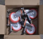 Used Spray Dynamics Soft Flight Coating Drum, Stainless Steel. Approximate 30