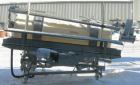 Used Allen Machinery Rotating Coating Drum, horizontal, plastic construction. 36