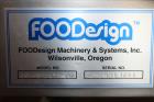 Used FOODesign Machinery & Systems Quik-Coat Coating Systems Seasoning Drum, Mo