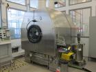 Used-Lodige tablet coater, type HCF/S 150, polished stainless steel on product contact parts, approximately 59