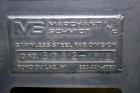 Used Marchant Schmidt Drum Tumbler, Model TD3072, 304 Stainless Steel. 30