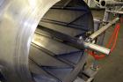 Used Spray Dynamite Rotary Drum Tumbler/Liquid Applicator, 304 Stainless Steel. 30