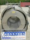 Used Coating drum, horizontal, 304 stainless steel. 38