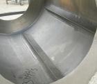 Used Coating drum, horizontal, 304 stainless steel. 38