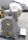 Used Stokes Multi-Purpose Coating Pan, Model 900-1-8, 304 Stainless Steel. Hexagonal-shaped coating pan, approximate 42’’ diameter x 32’’ deep, 10,000 cubic inch (290 pound) volume. 26-3/4’’ Diameter...