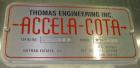 Used- Thomas 66” Accela Cota, Model 66-DXL