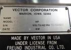 Used Vector Freund Hi Coater coating pan, model HC-150, 1500mm (59
