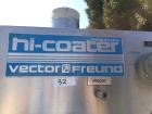 Used- Vector Freund Hi-Coater Coating Pan