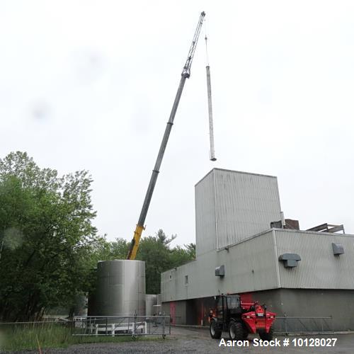 Used- Bubble Cap Tray Distillation Column. Stainless steel distillation column system. The system when last used had 5% alco...