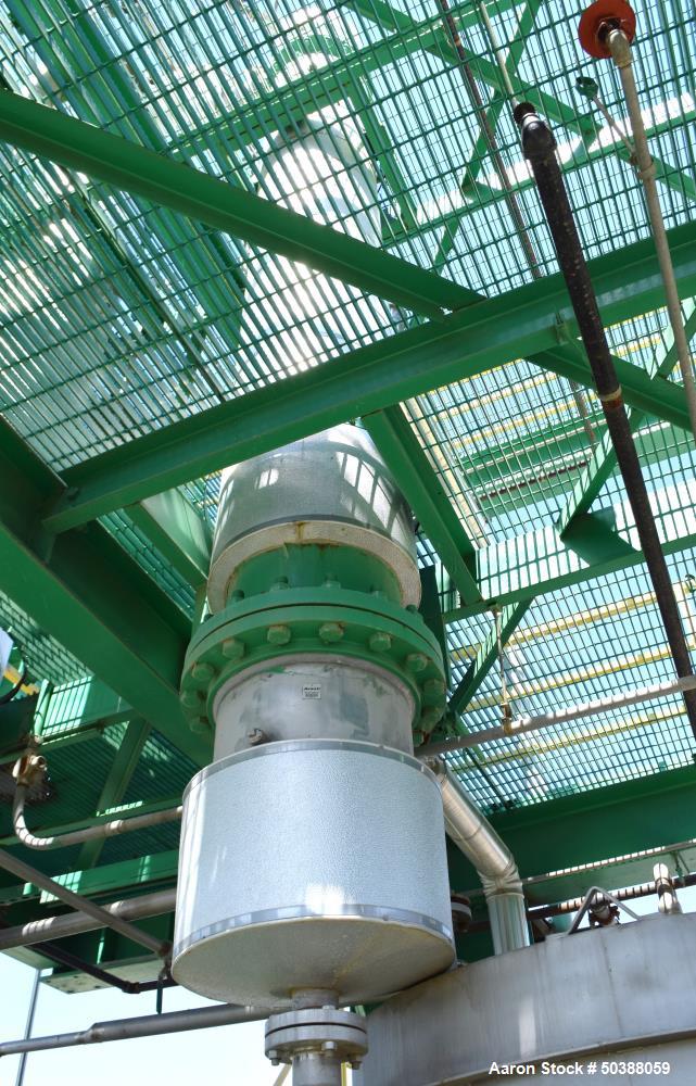 Used- Pro-Fab Distillation Column, 304 Stainless Steel.