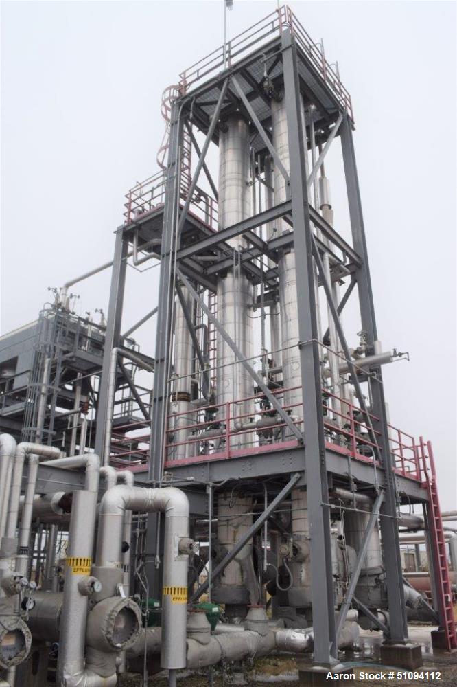 Used Mitternight Boiler Works Reactor Column System.