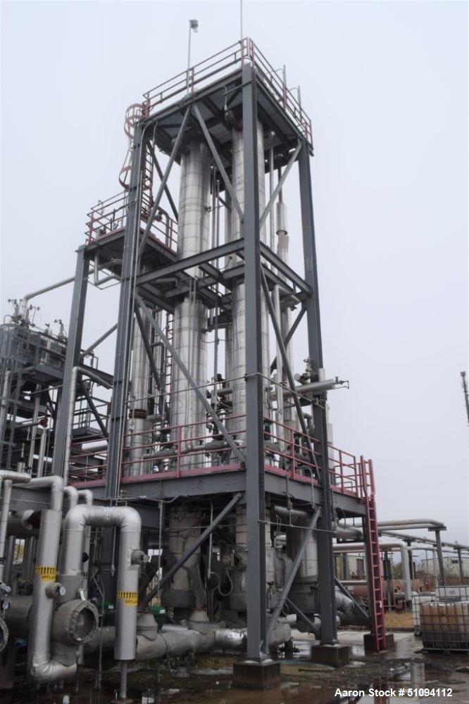 Used Mitternight Boiler Works Reactor Column System.