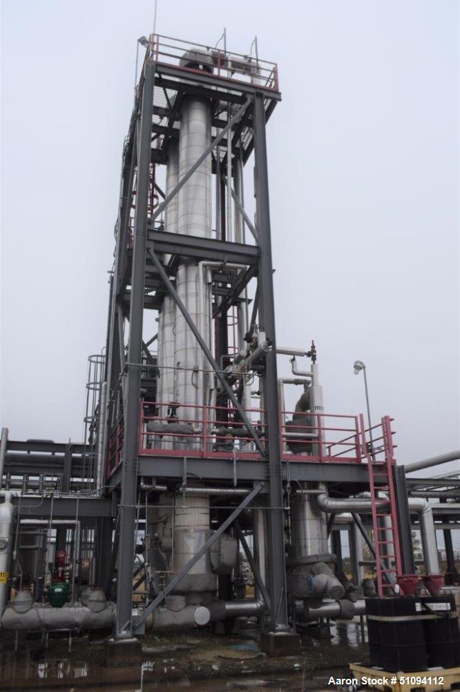 Used- Mitternight Boiler Works Reactor Column System.