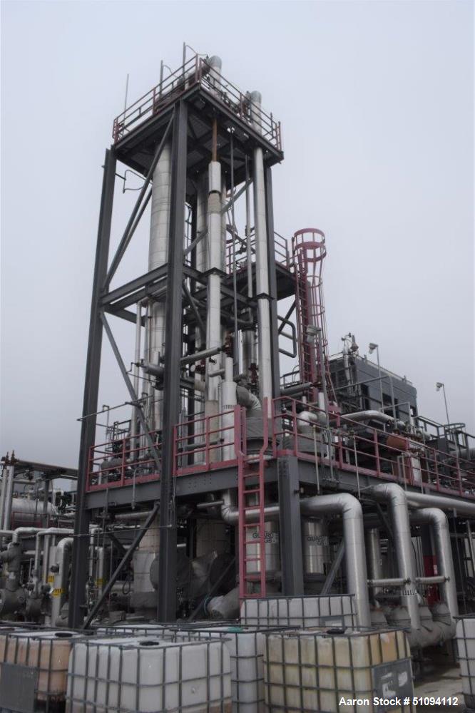 Used Mitternight Boiler Works Reactor Column System.
