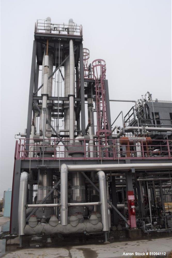 Used Mitternight Boiler Works Reactor Column System.