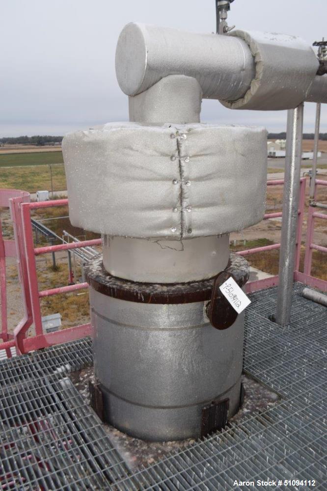 Used Mitternight Boiler Works Reactor Column System.