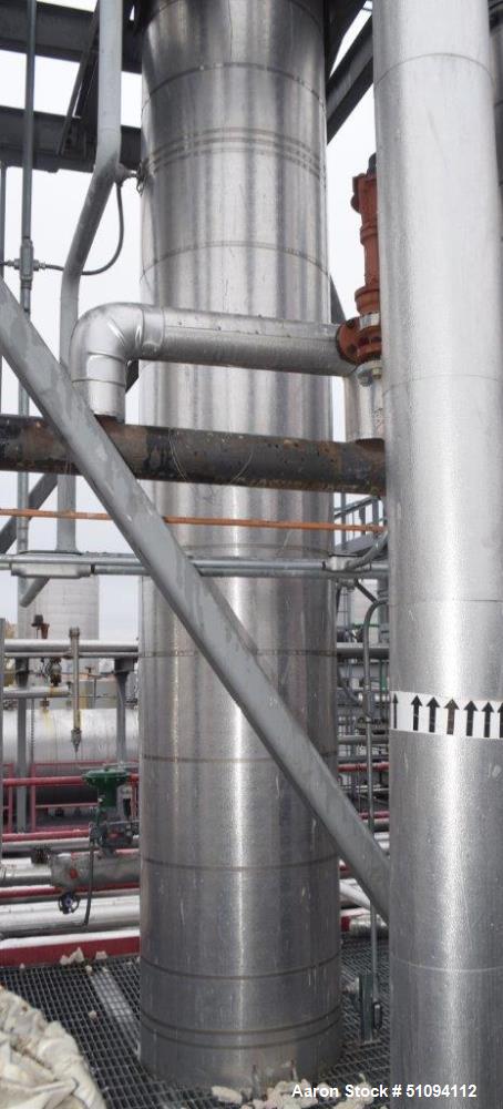 Used Mitternight Boiler Works Reactor Column System.