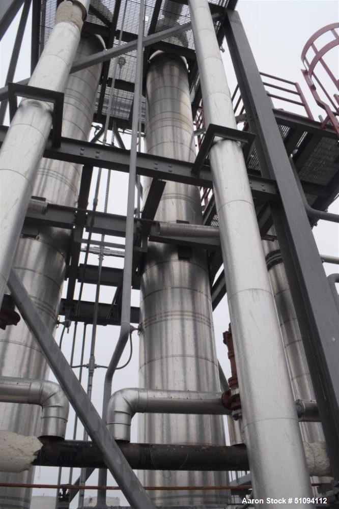 Used Mitternight Boiler Works Reactor Column System.