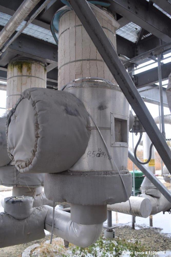 Used Mitternight Boiler Works Reactor Column System.