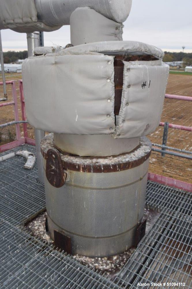 Used Mitternight Boiler Works Reactor Column System.