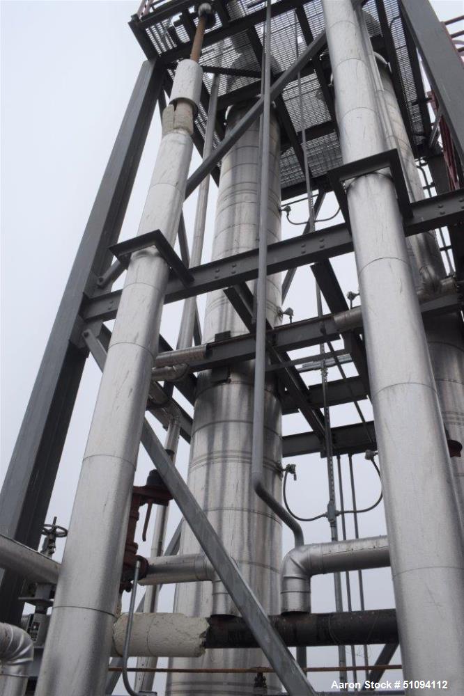 Used Mitternight Boiler Works Reactor Column System.