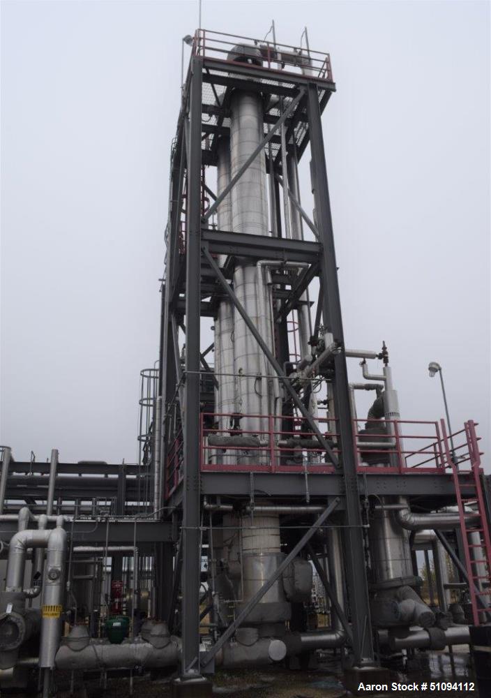 Used Mitternight Boiler Works Reactor Column System.