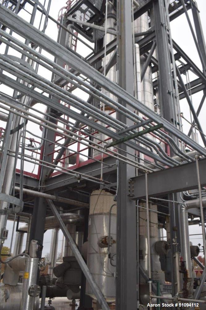 Used Mitternight Boiler Works Reactor Column System.