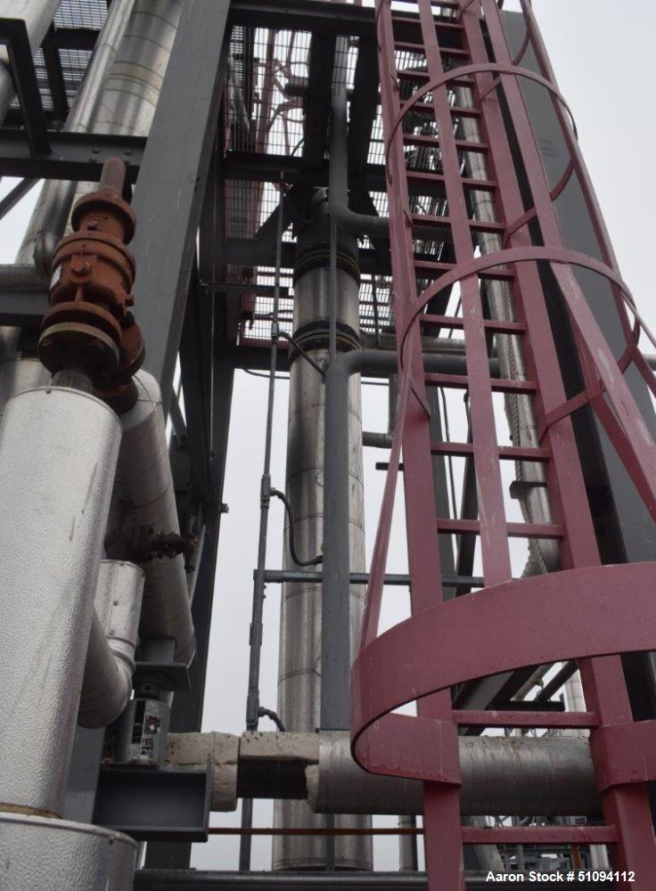 Used Mitternight Boiler Works Reactor Column System.