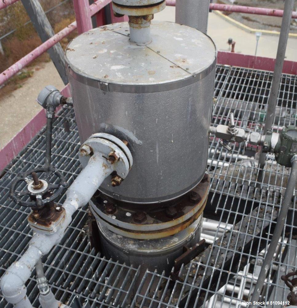 Used- Mitternight Boiler Works Reactor Column System.