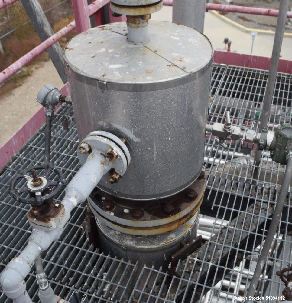 Used Mitternight Boiler Works Reactor Column System.