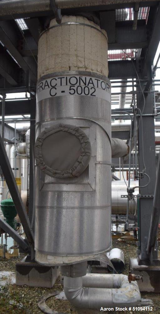 Used Mitternight Boiler Works Reactor Column System.