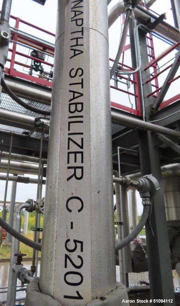 Used- Mitternight Boiler Works Reactor Column System.