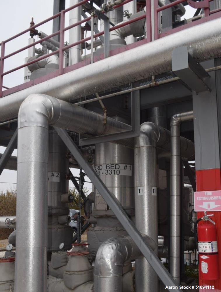Used Mitternight Boiler Works Reactor Column System.