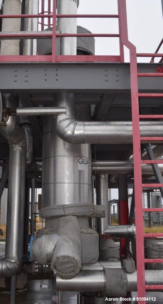 Used Mitternight Boiler Works Reactor Column System.