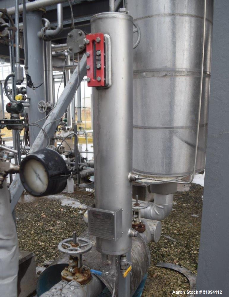 Used Mitternight Boiler Works Reactor Column System.