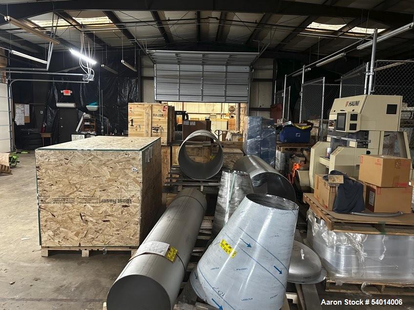 Unused Ethanol Distillation Packed Column System – 25' High with Enerquip Heat Exchangers