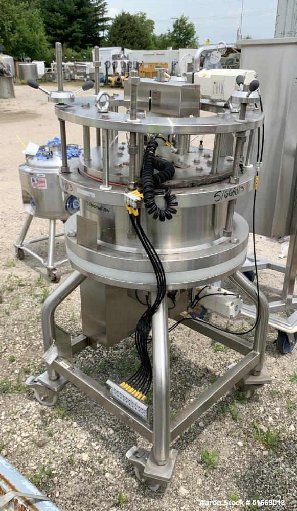 Used Industrial Chromatography Column - Amersham 600/80-200, 316L Stainless Steel