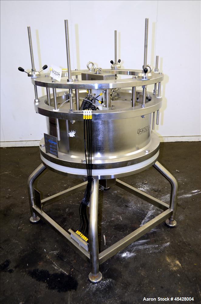 Used Stainless Steel Amersham Biosciences Chromaflow Column, Model 800/100-300