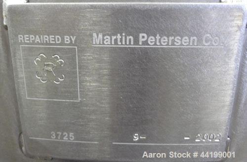Used Amicon Limited Chromatography Column, Model S1000 X 1000, 316 Stainless Steel. (2) Vertical column sections approximately 1000 mm (39.3’’) diameter x 1143 mm (45’’) tall, rated 3.1 bar (45 psi)....