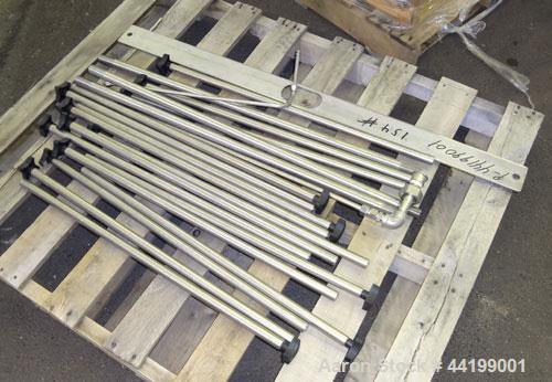 Used Amicon Limited Chromatography Column, Model S1000 X 1000, 316 Stainless Steel. (2) Vertical column sections approximately 1000 mm (39.3’’) diameter x 1143 mm (45’’) tall, rated 3.1 bar (45 psi)....