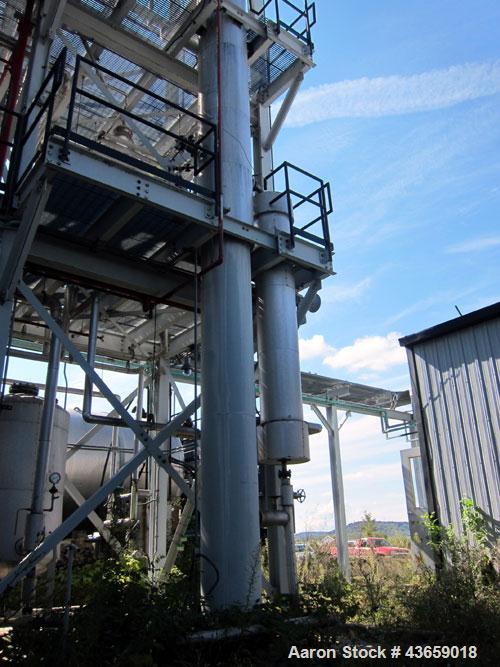 Used Stainless Steel Arrow Tank & Engineering Sieve Tray Column