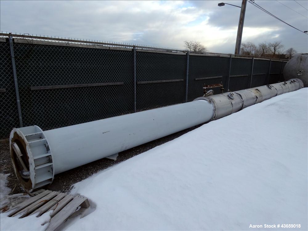 Used- Stainless Steel Arrow Tank & Engineering Sieve Tray Column