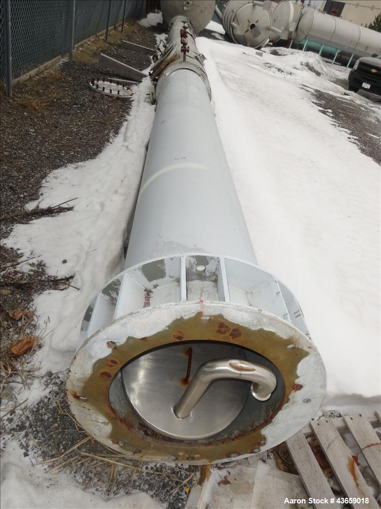 Used Stainless Steel Arrow Tank & Engineering Sieve Tray Column