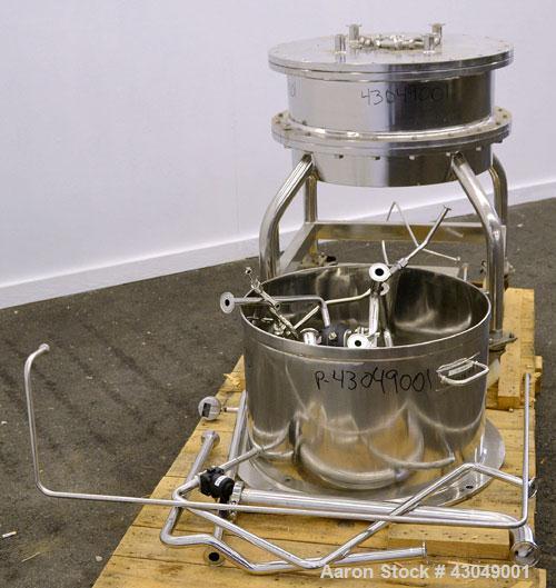 Used Stainless Steel Pharmacia Biotech BioProcess Column, Model BPSS 600/200